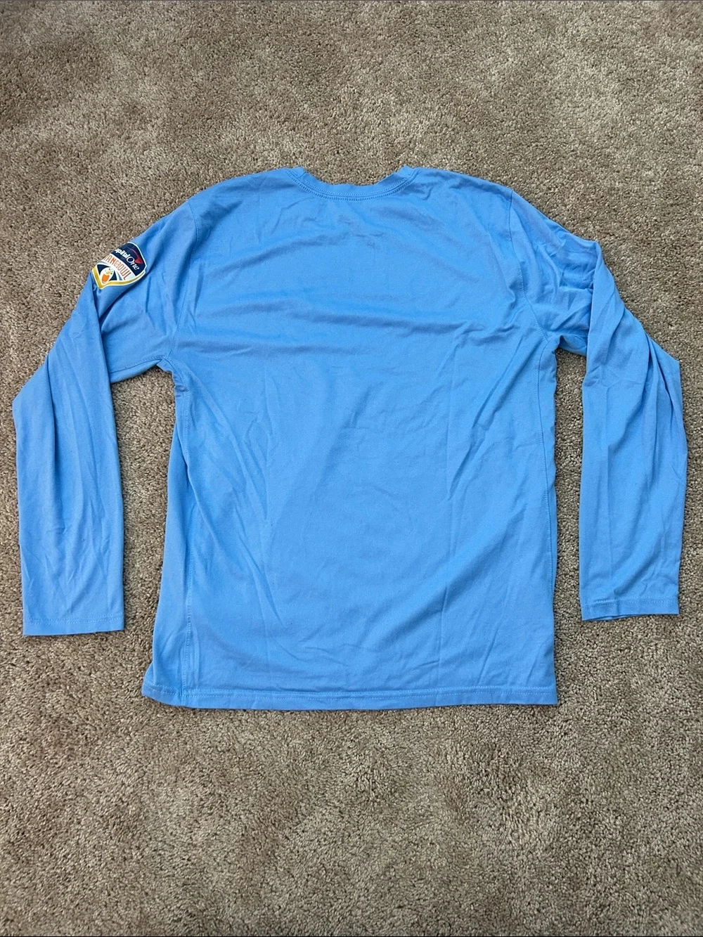 Jordan UNC Tar Heels Men’s L Carolina Blue Orange Bowl Long-Sleeve T-Shirt